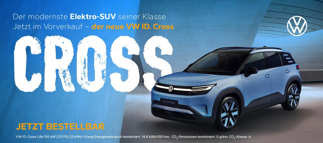 Slider neue VW ID. Cross