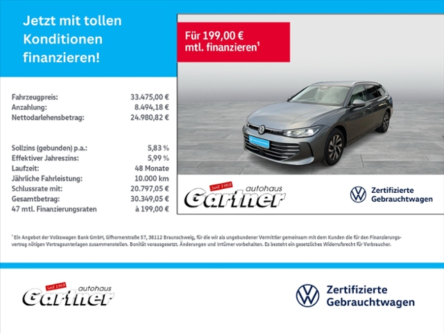 Passat Variant BUISNESS 2.0 TDI DSG IQ DRIVE MAT