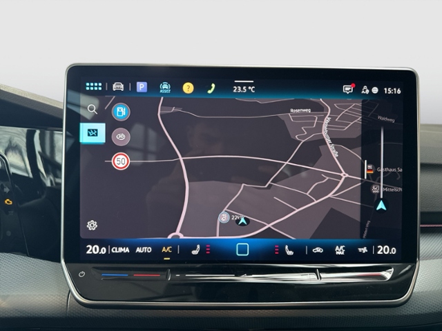 Golf VIII GOAL 1,5 l eTSI OPF DSG AHK REAR VIEW 