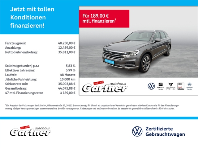 Touareg ATMOSPHERE 3.0 V6 TDI MATRIX LUFTFW.ALLR