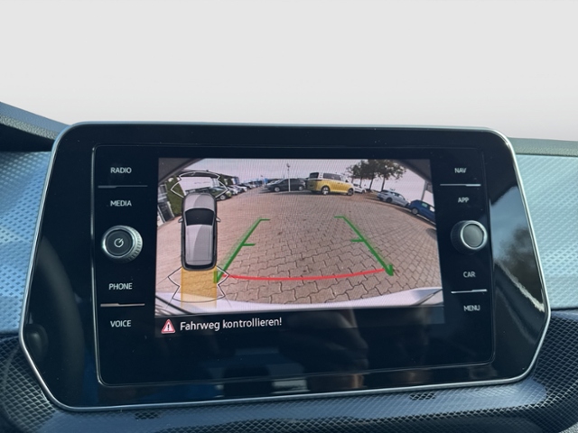T-Cross GOAL 1.0 TSI OPF AHK REAR VIEW LE EINPAR