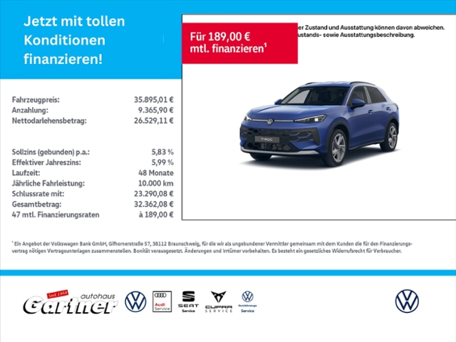 T-Roc LIFE 1.5 eTSI TECHNIK LICHT AMBIENTE CLIMA