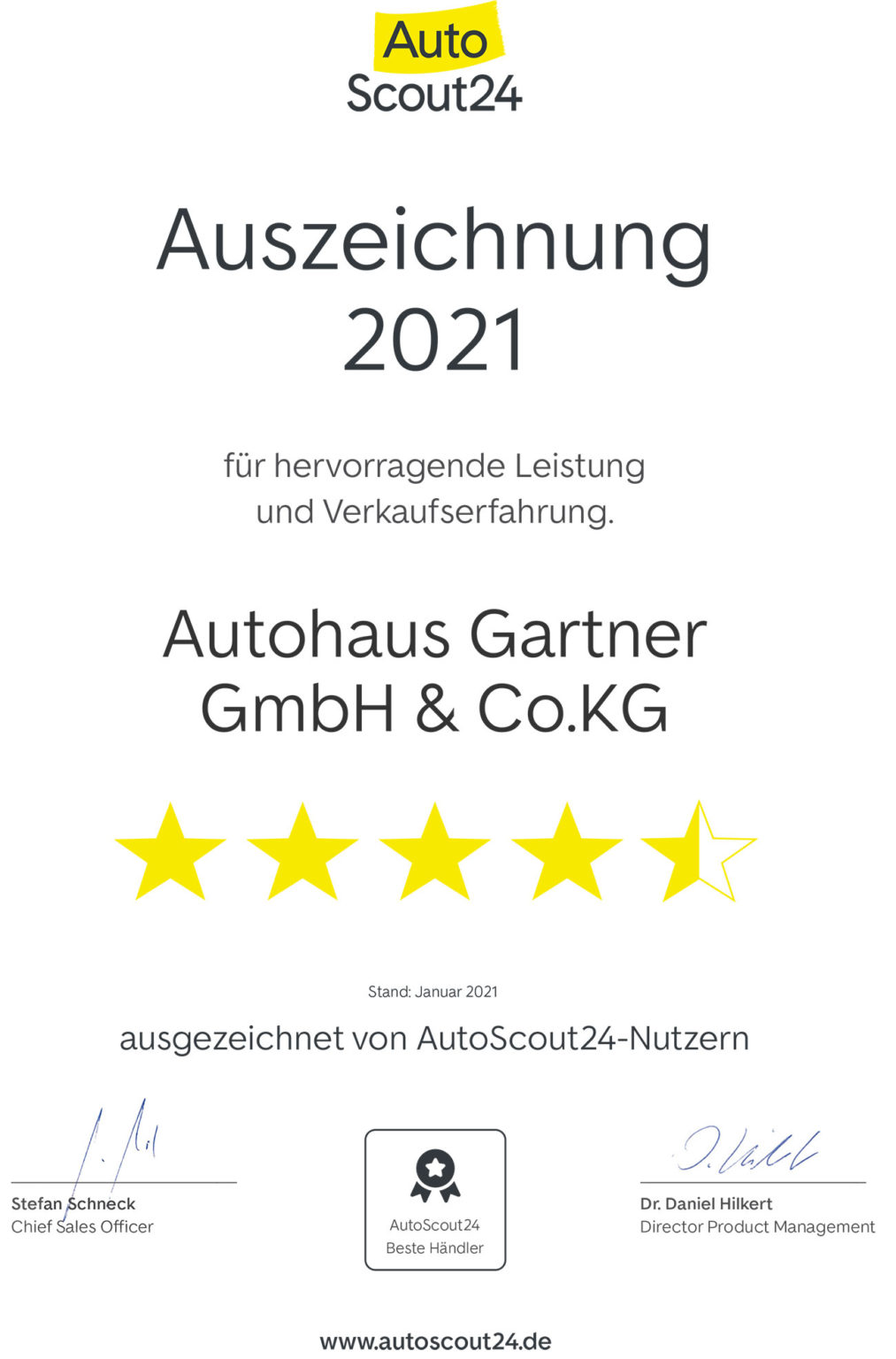 Autohaus Gartner Eiselfing bei Wasserburg SEAT VW CUPRA Audi