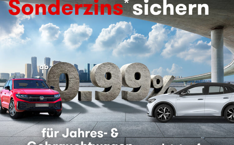  VW VVJ Sonderzins Aktion